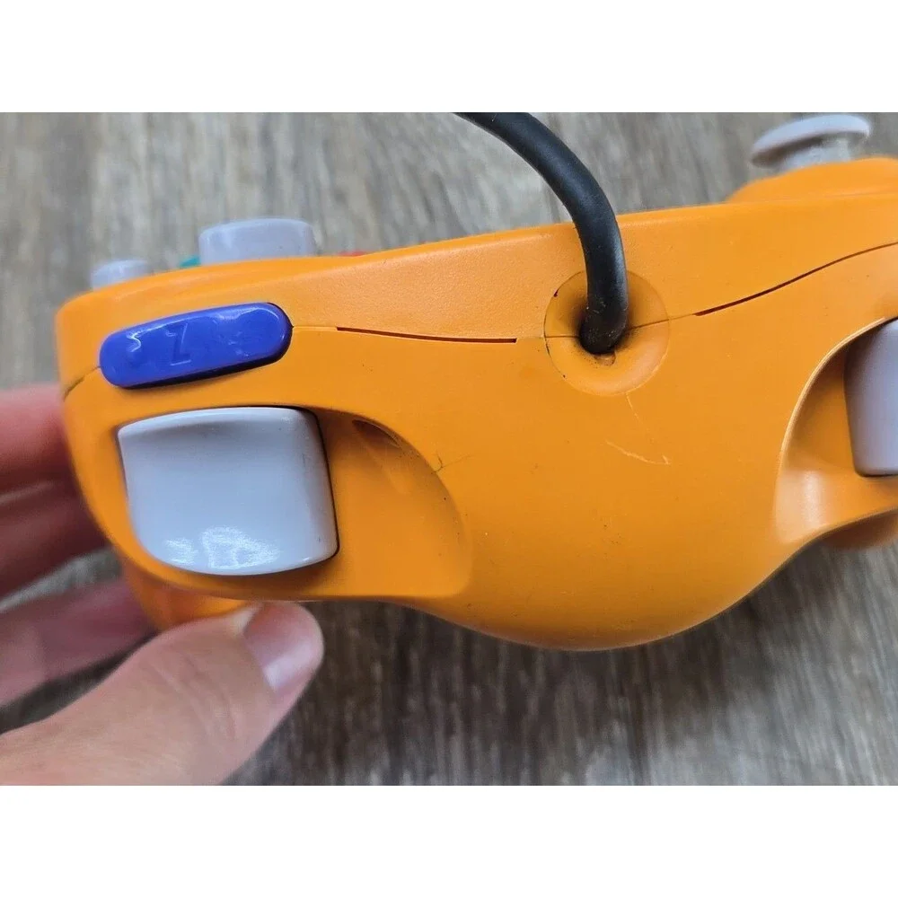 Official Nintendo Spice Orange GameCube Controller OEM (DOL-003) Original